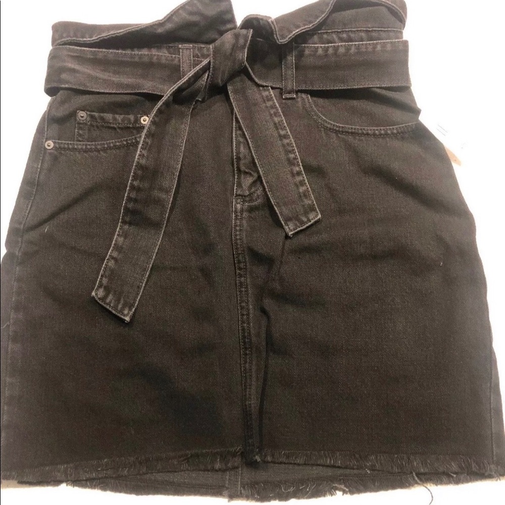 Black skirt